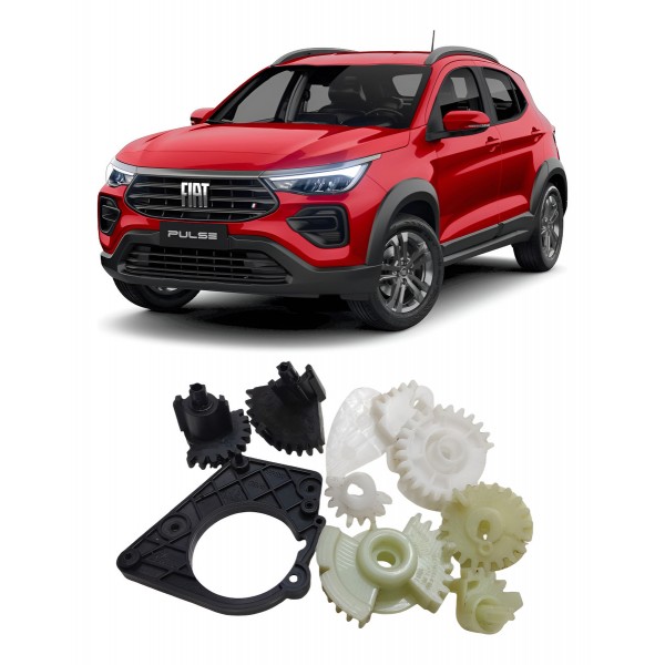 Kit Engrenagem Caixa Ar Condicionado Fiat Pulse 2022 2023