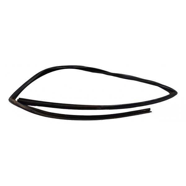 Vedação Borracha Porta Dianteira Esquerda Fox 2p 2004 A 2014 Preto