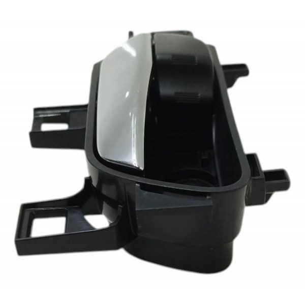 Maçaneta Interna Traseira Esquerda Nissan Kicks 2017 A 2021 Cromado Traseira