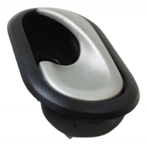 Maçaneta Interna Traseira Esquerda Sandero 2007 2008 A 2014 Cinza