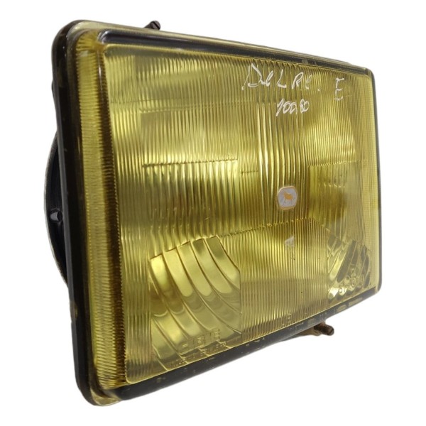 Farol Esquerdo Del Rey 1978 1979 1980 Amarelo Original Cibie Esquerdo/motorista