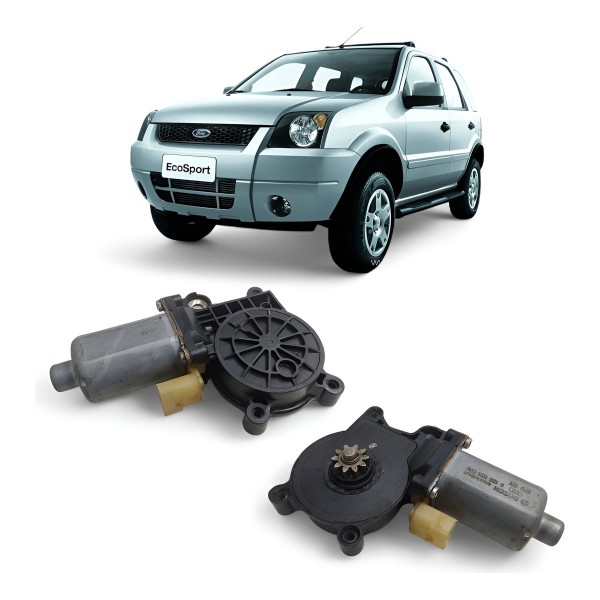 Motor Máquina Vidro Dianteira Direita Ecosport 2003 A 2012