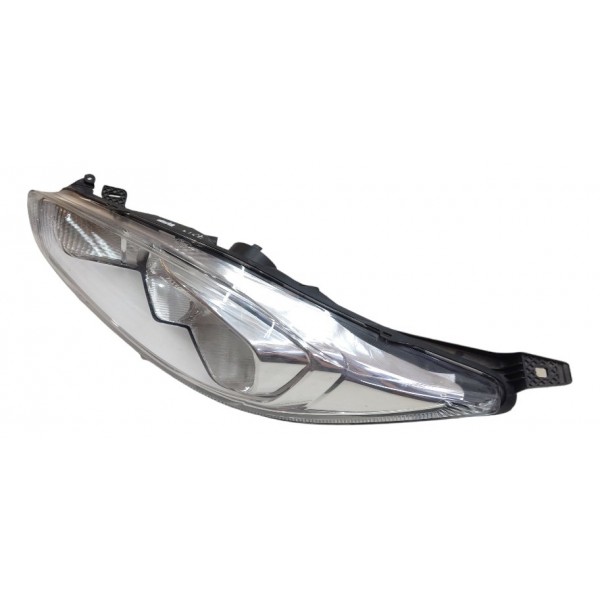 Farol Cromado New Fiesta Esquerdo 2014 2015 2016 Original Esquerdo/motorista