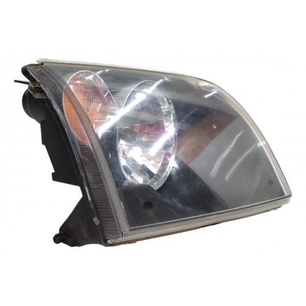 Farol Direito Ecosport 2004 2005 2006 2007 Mascara Negra Direito/passageiro