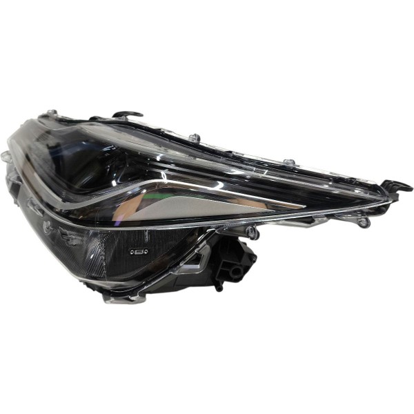 Farol Esquerdo Corolla Híbrido Friso Azul 2020 2021 2022 Led Esquerdo/motorista