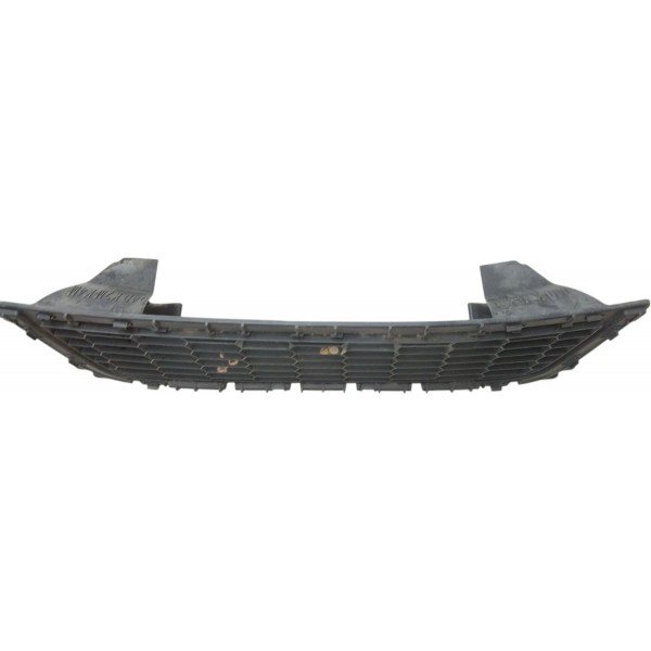 Grade Central Parachoque Renault Sandero 2008 2009 A 2012 Preto Fosco