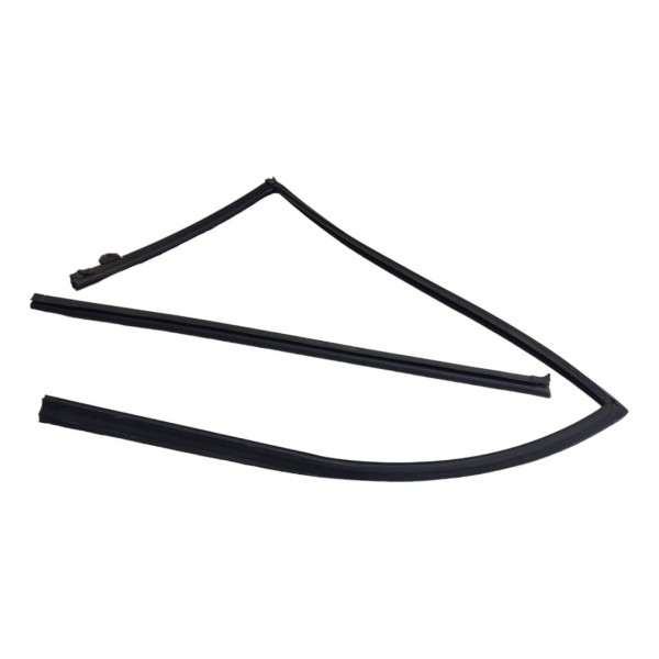 Borracha Guarnição Porta Kia Sportage 2019 Traseira Esquerda Preto