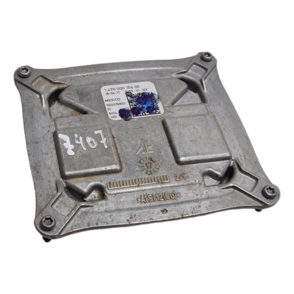 Kit Modulo Reator Led Farol Fiat Toro 2016 2017 2018 2019 H1 Cinza Branco-frio