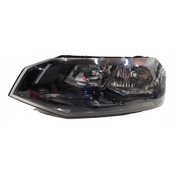 Farol Esquerdo Polo Virtus Mascara Negra 2018 2019 2020 2021 Esquerdo/motorista