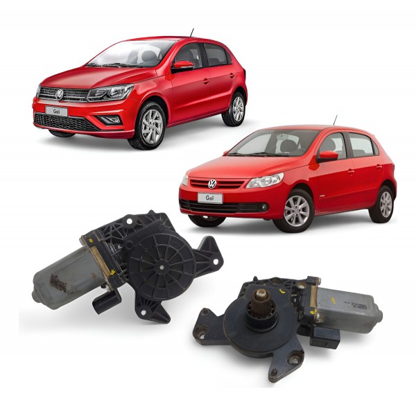 Motor Máquina Vidro Dianteira Esquerda Gol G5 A G8 2009 2023