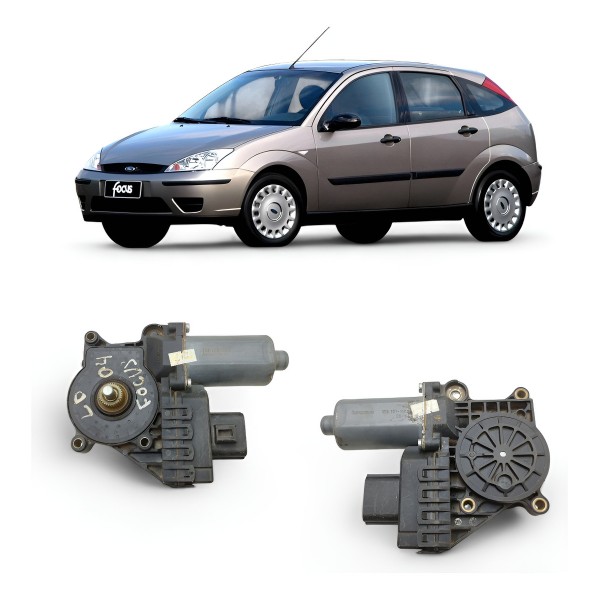 Motor Máquina Vidro Traseira Direita Ford Focus 2000 A 2008