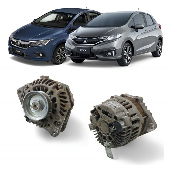 Alternador Honda Fit City 1.5 2015 2016 2017 2018 2019 Orig