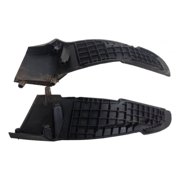 Par Moldura Churrasqueira Parabrisa Kia Sportage 2019 2020 Preto