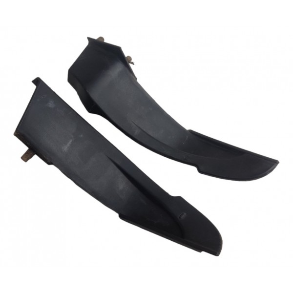 Par Moldura Churrasqueira Parabrisa Kia Sportage 2019 2020 Preto