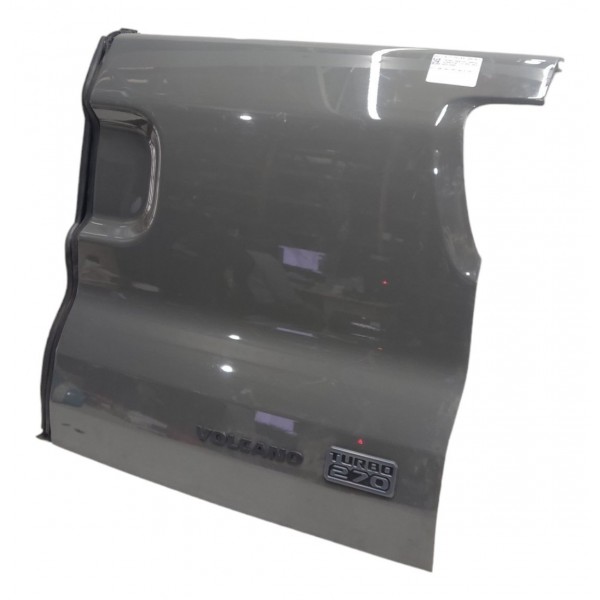 Tampa Caçamba Traseira Direita Fiat Toro 2021 2022 2023 2024 Cinza