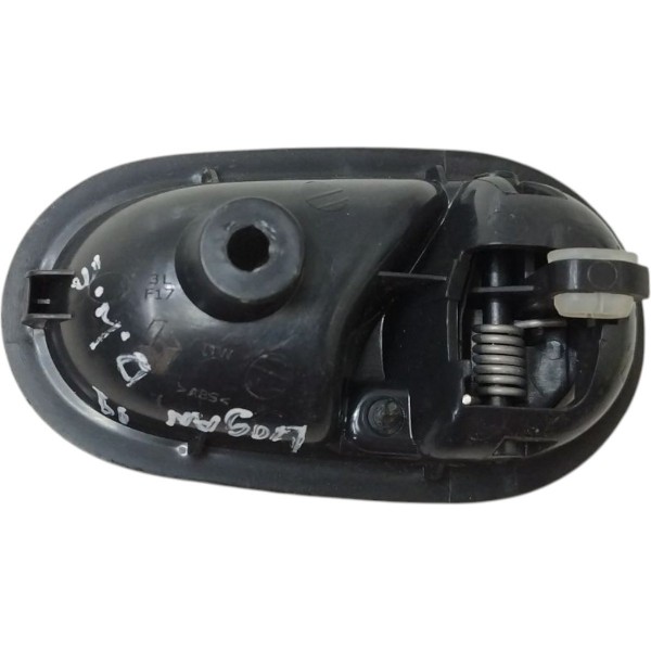 Par Maçaneta Interna Renault Sandero Logan 2015 2016 2017 Preto Dianteira/traseira