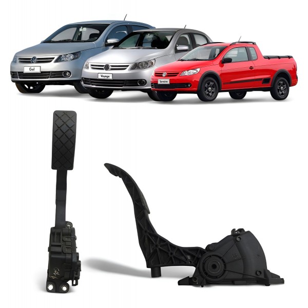 Pedal Acelerador Volkswagen Gol Saveiro Voyage 2009 A 2012