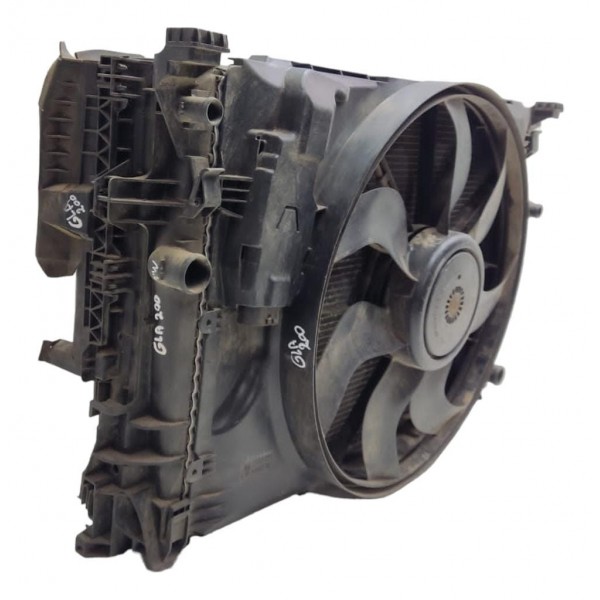 Kit Conjunto Radiador Mercedes Gla 1.6 2014 2015 2016 2017