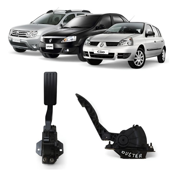 Pedal Acelerador Renault Duster Logan Clio 2007 2008 A 2012