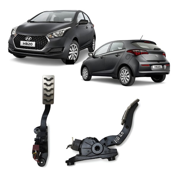 Pedal Acelerador Hyundai Hb20 1.0 3cc 2016 2017 2018 2019