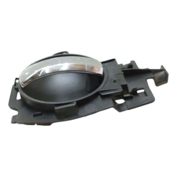 Maçaneta Interna Traseira Esquerda Citroen C3 2005 A 2010 Cromado Traseira