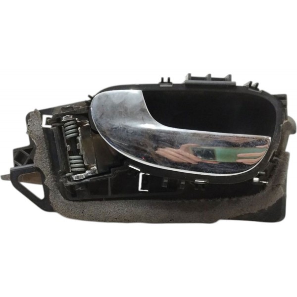 Kit 4 Maçaneta Interna Peugeot 307 2004 2005 2006 A 2013 Cromado Dianteira/traseira