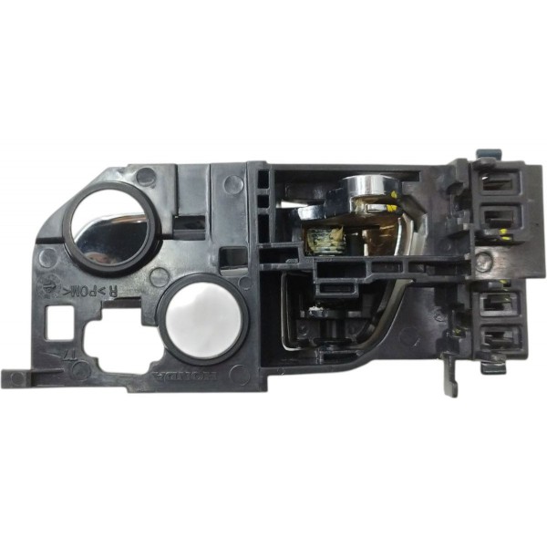 Kit 4 Maçaneta Interna Honda Crv 2018 2019 2020 Original Cromado Dianteira/traseira