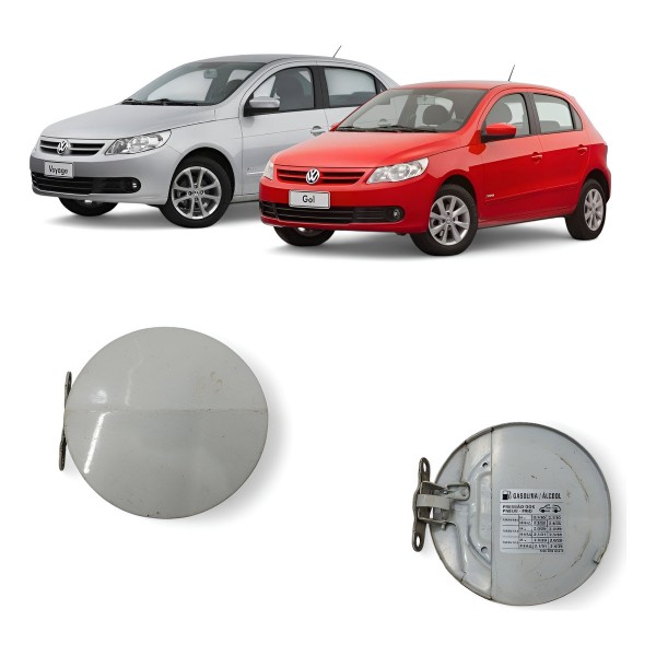 Portinhola Tanque Combustível Vw Gol Voyage G5 2009 A 2012 Branco 2010