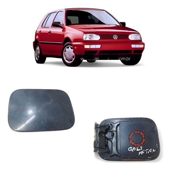 Portinhola Tanque Combustível Vw Golf 1994 1995 1996 A 1998 Azul 1996