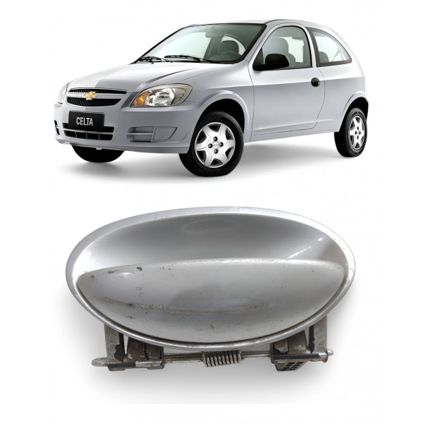 Maçaneta Traseira Direita Chevrolet Celta 2002 2003 A 2015 Cinza
