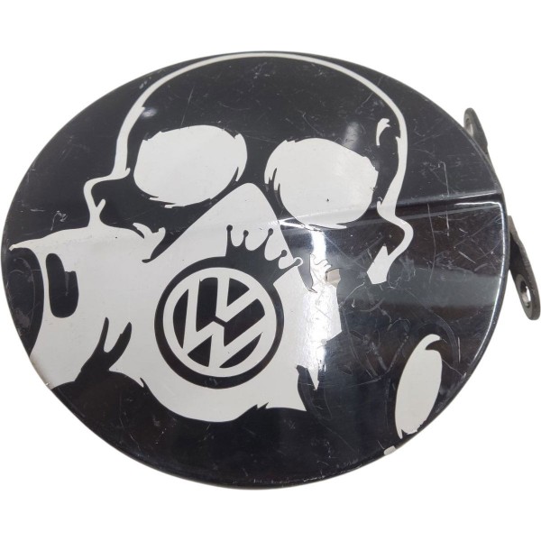 Portinhola Tanque Combustível Volkswagen Gol G5 2009 A 2012 Preto 2010