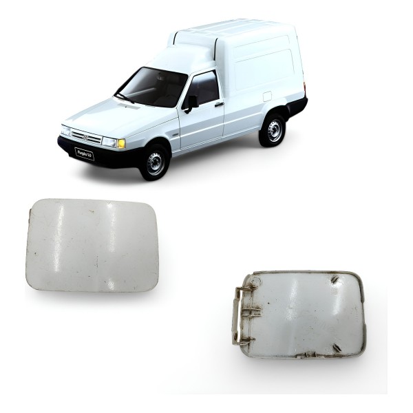 Portinhola Tanque Combustível Fiat Fiorino 1995 1996 A 2001 Branco 2000