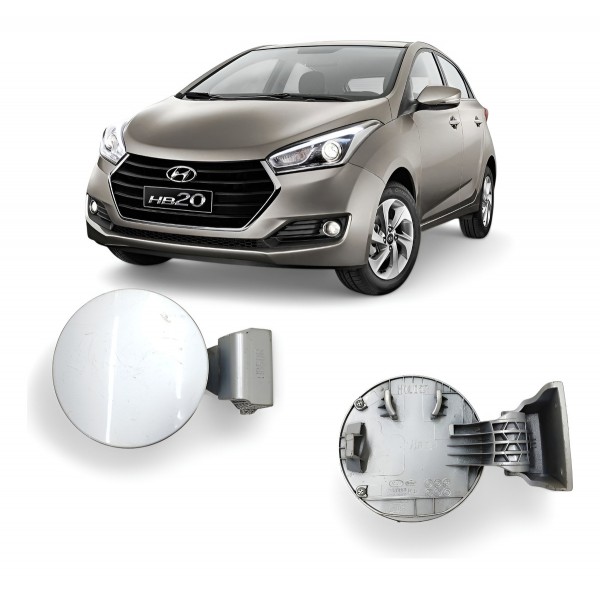 Portinhola Tanque Combustível Hb20 2017 2018 2019 2020 Preto