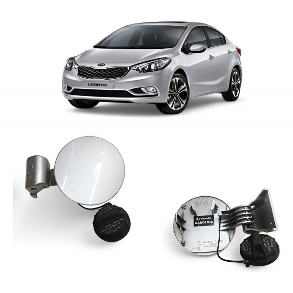 Portinhola Tanque Combustível Kia Cerato 2008 2009 A 2012 Cinza
