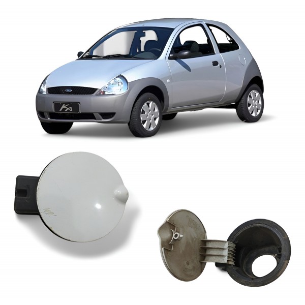 Portinhola Tanque Combustível Ford Ka 1996 1997 1998 A 2003 Branco 2000