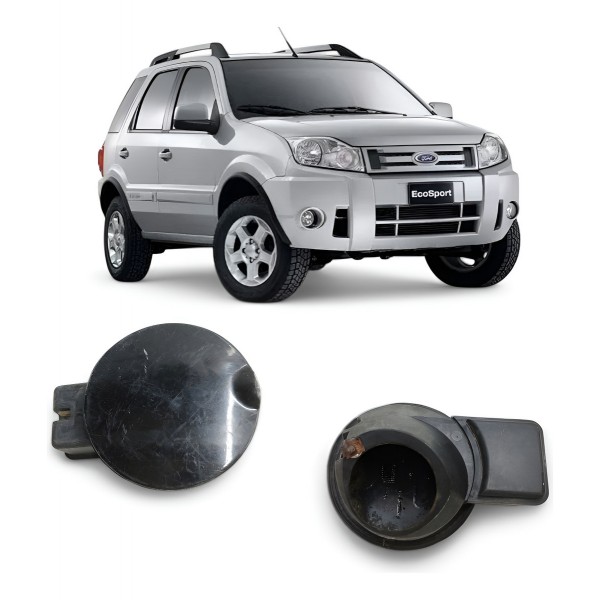 Portinhola Tanque Combustível Ford Ecosport 2004 2005 A 2013 Preto 2008