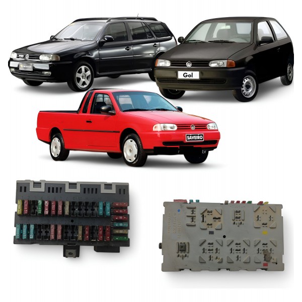 Caixa Fusível Gol Parati Saveiro G2 G3 1997 1998 1999 A 2004