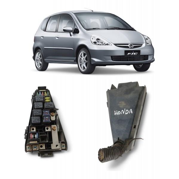 Caixa Fusível Honda Fit 1.5 16v Manual 2005 2006 2007 2008