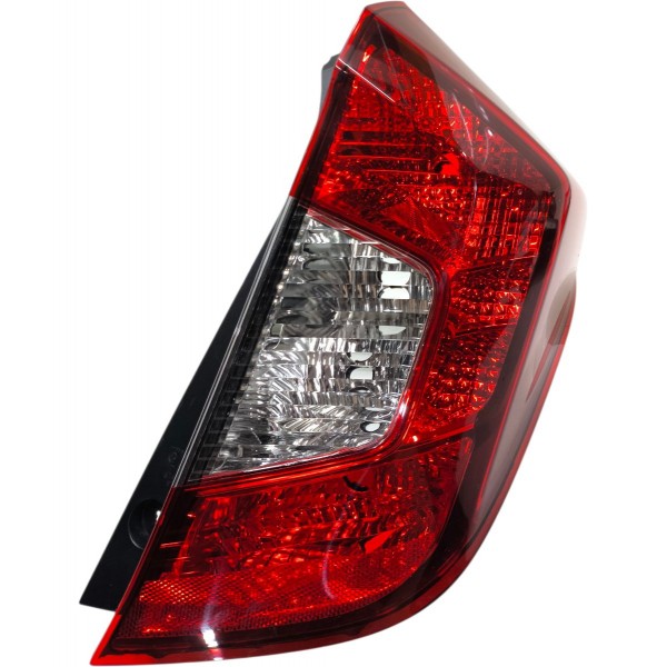 Lanterna Direita Honda Fit 2015 2016 2017 2018 Sem Led Direito/passageiro Vermelho