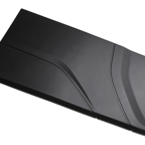 Suporte Placa Traseira Fiat Strada 2021 2022 2023 A 2025 Preto