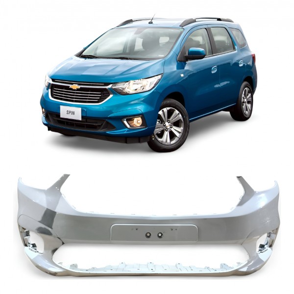 Parachoque Dianteiro Chevrolet Spin 2019 2020 2021 Recuperad Branco