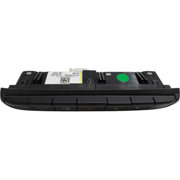 Botão Painel Central Alerta Fiat Strada 2020 2021 2022 Preto