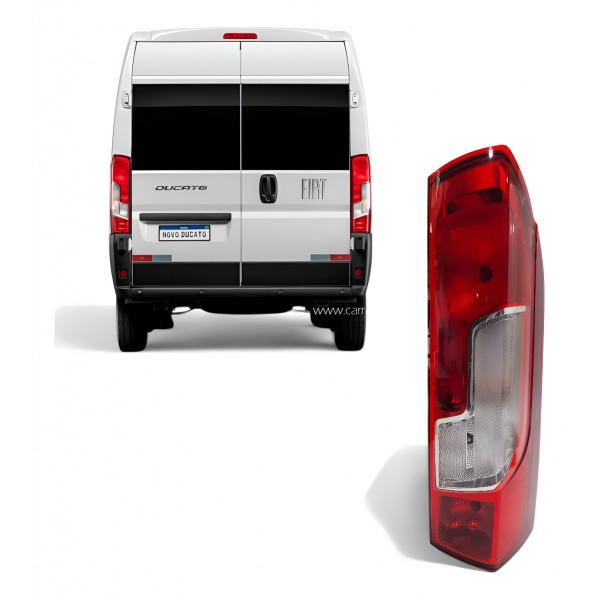 Lanterna Traseira Direita Fiat Ducato 2023 2024 2025 Direito/passageiro Vermelho