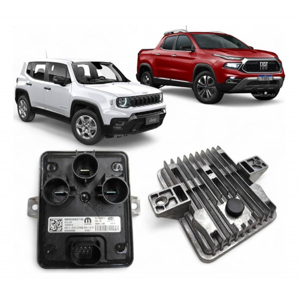 Módulo Ventoinha Eletroventilador Fiat Renegade Toro Argo