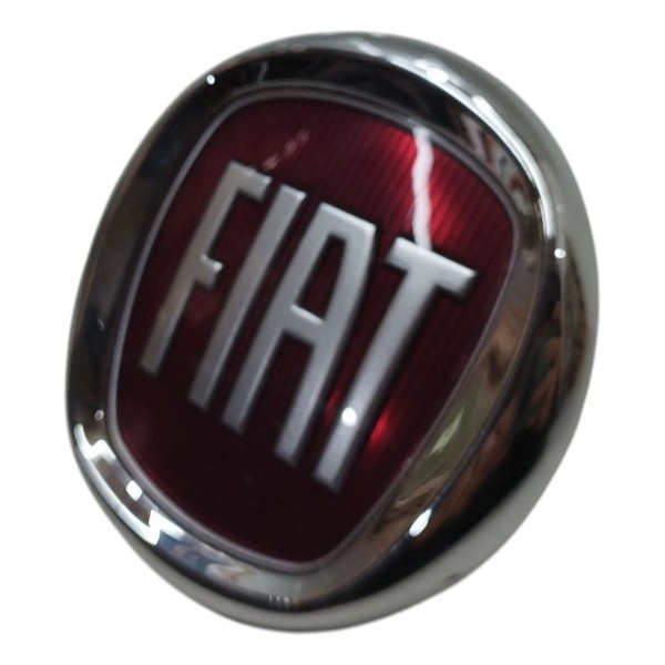 Emblema Fiat Palio Grand Siena 2016 2017 2018 2019 Original Vermelho