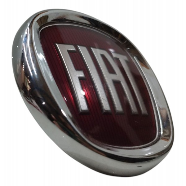 Emblema Fiat Palio Grand Siena 2016 2017 2018 2019 Original Vermelho