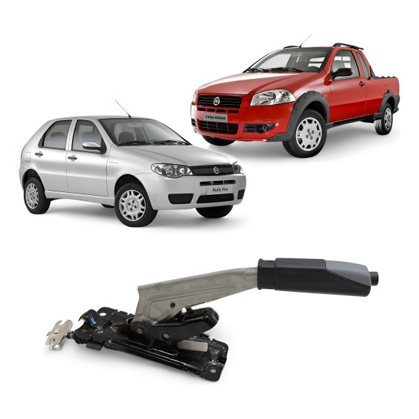 Alavanca Freio Mão Fiat Palio Siena Strada 2006 2007 A 2019