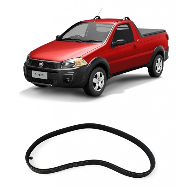 Correia Alternador Fiat Strada Uno 2001 2002 2003 A 2020