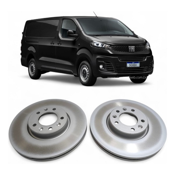 Par Disco Dianteiro Fiat Scudo Escudo 2022 2023 2024 2025