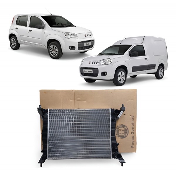 Radiador Agua Fiat Uno Fiorino Vivace Grand Siena 2014 2017